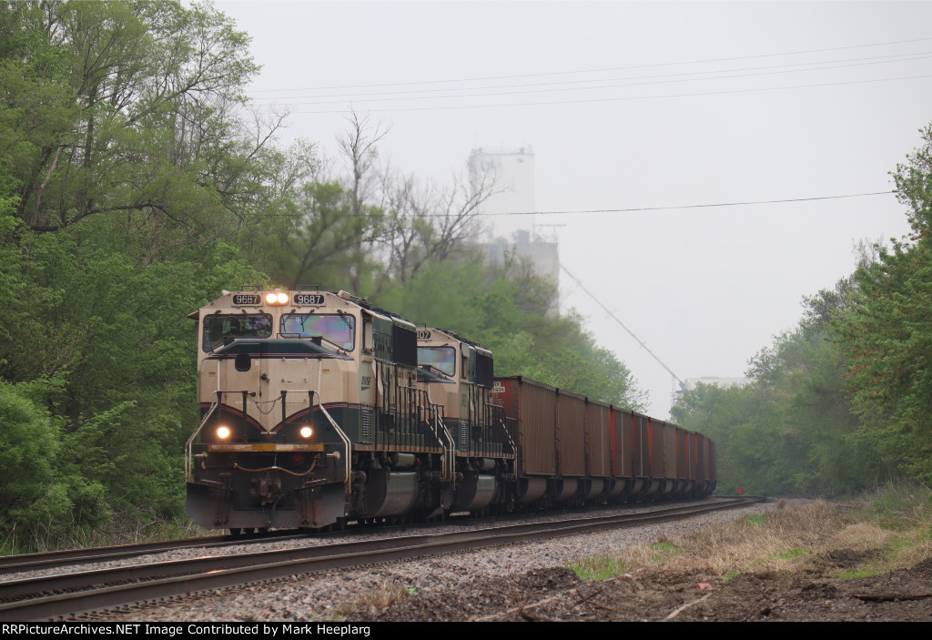 BNSF 9687